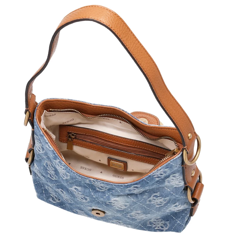 Guess Camden Mini - Schultertasche 23 cm (denim logo)