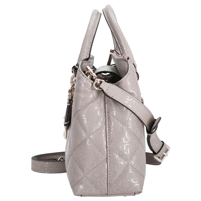 Guess Libby 2 Comp Satchel - Henkeltasche 30 cm (dark taupe)