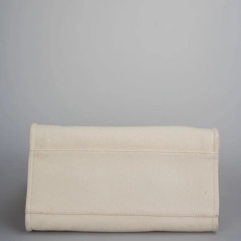 Chanel Deauville Perlentasche Beige Weiß Mittel