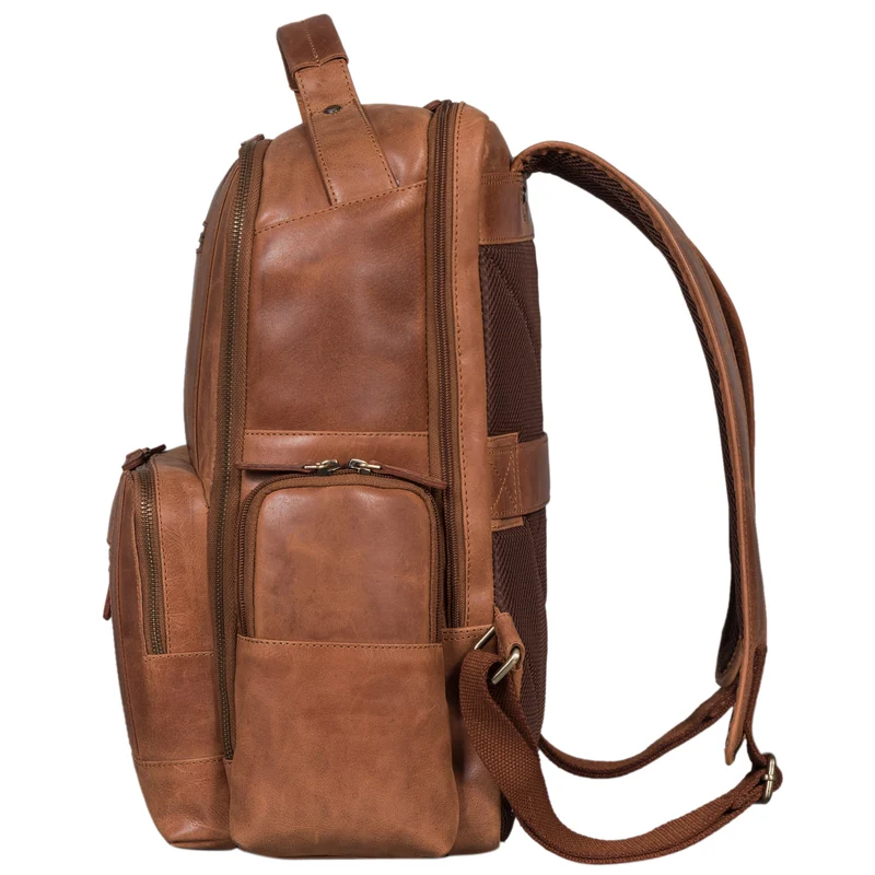 "Eike" Modischer Laptoprucksack 15,6 Zoll Leder