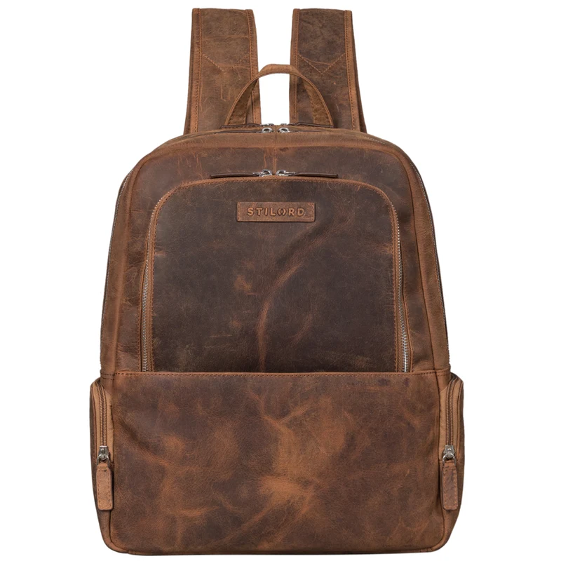 "Clemens" Praktischer Business Rucksack Leder