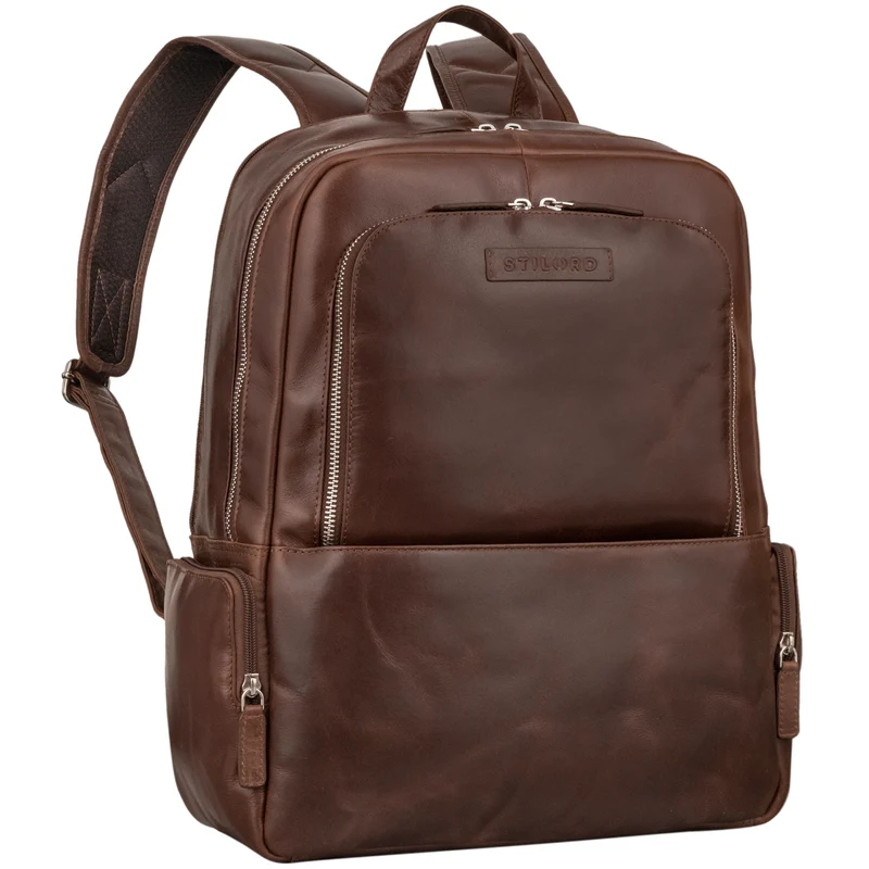 "Clemens" Praktischer Business Rucksack Leder