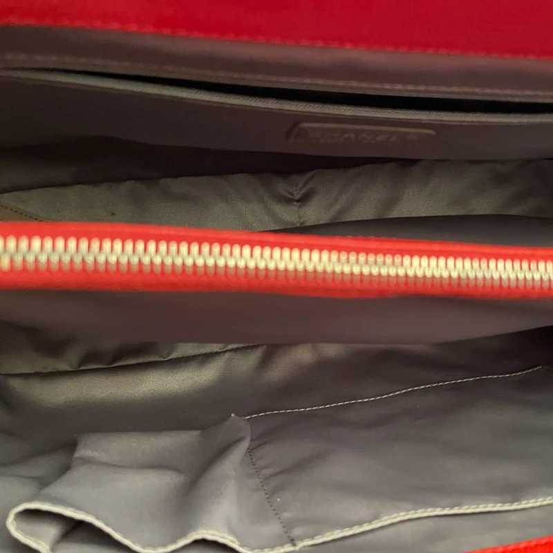 Chanel Rote große Grand Shopping Tote Rote GST Tasche in Kaviar 2011-2012
