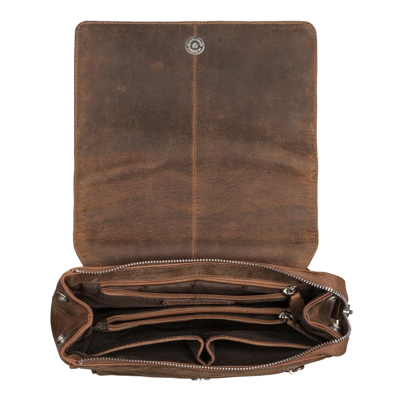 "Karla" Eleganter Rucksack Leder Damen Klein