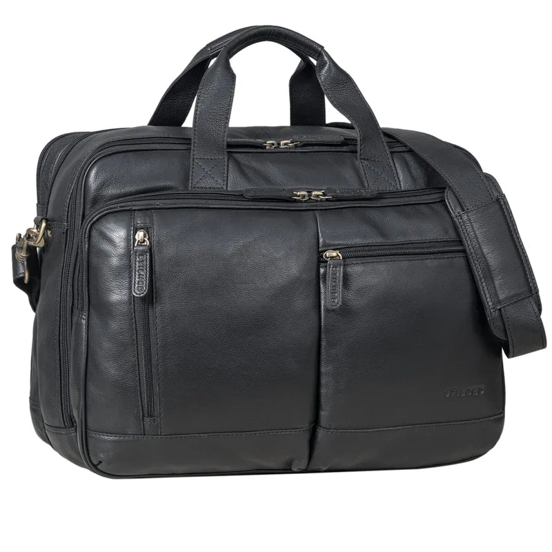 "Arnold" Geräumige Laptoptasche Leder