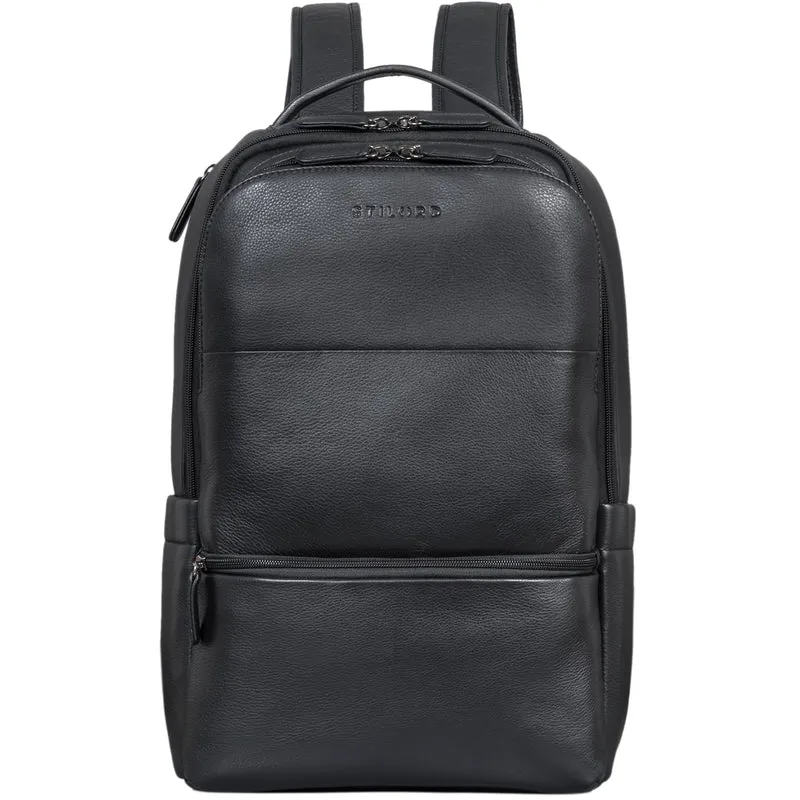 "Thore" Luxuriöser Leder Rucksack mit Laptopfach 17 Zoll