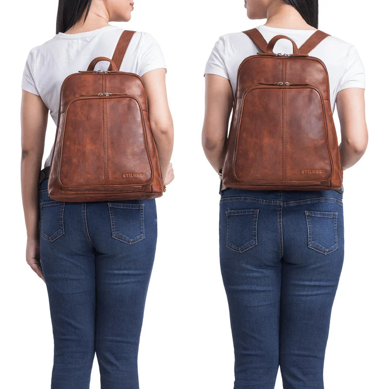 "Daisy" Eleganter Rucksack Damen Leder