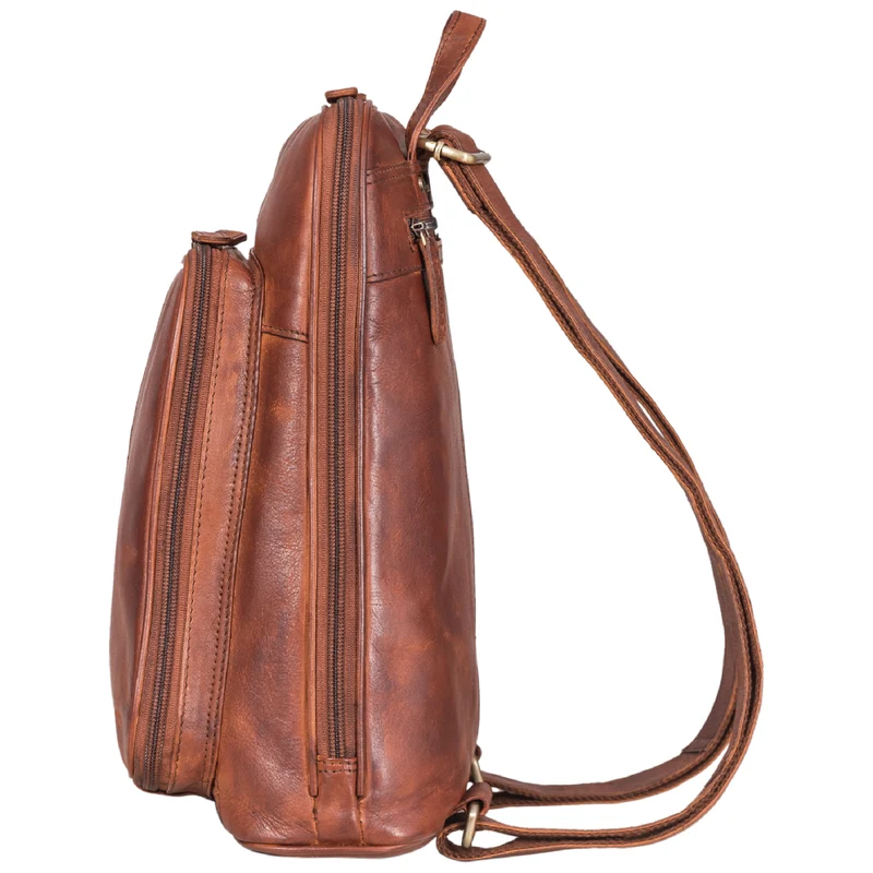 "Daisy" Eleganter Rucksack Damen Leder