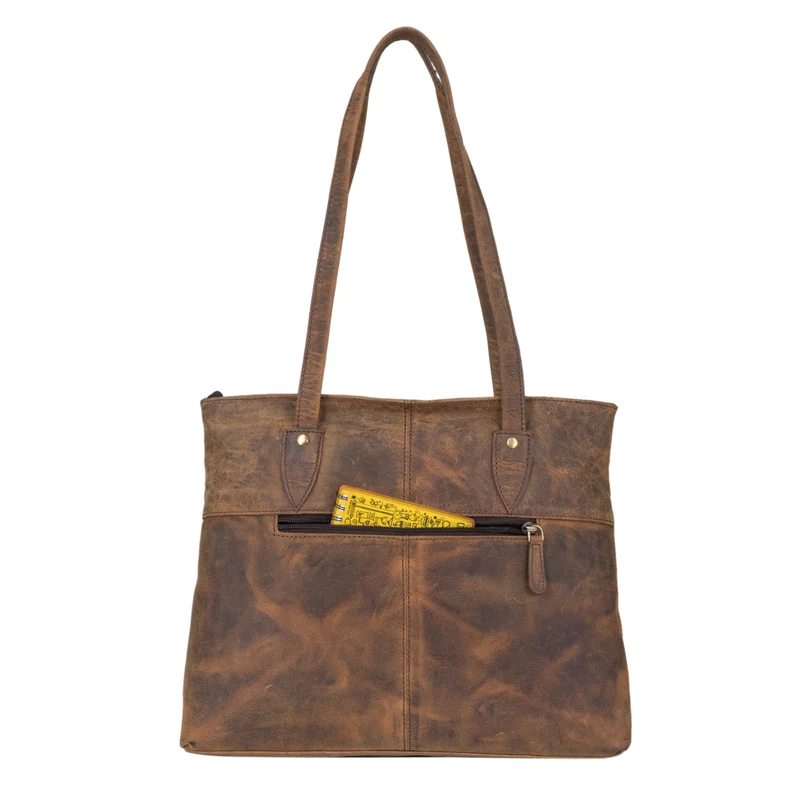 "Brenda" Handtasche Damen Groß aus Leder