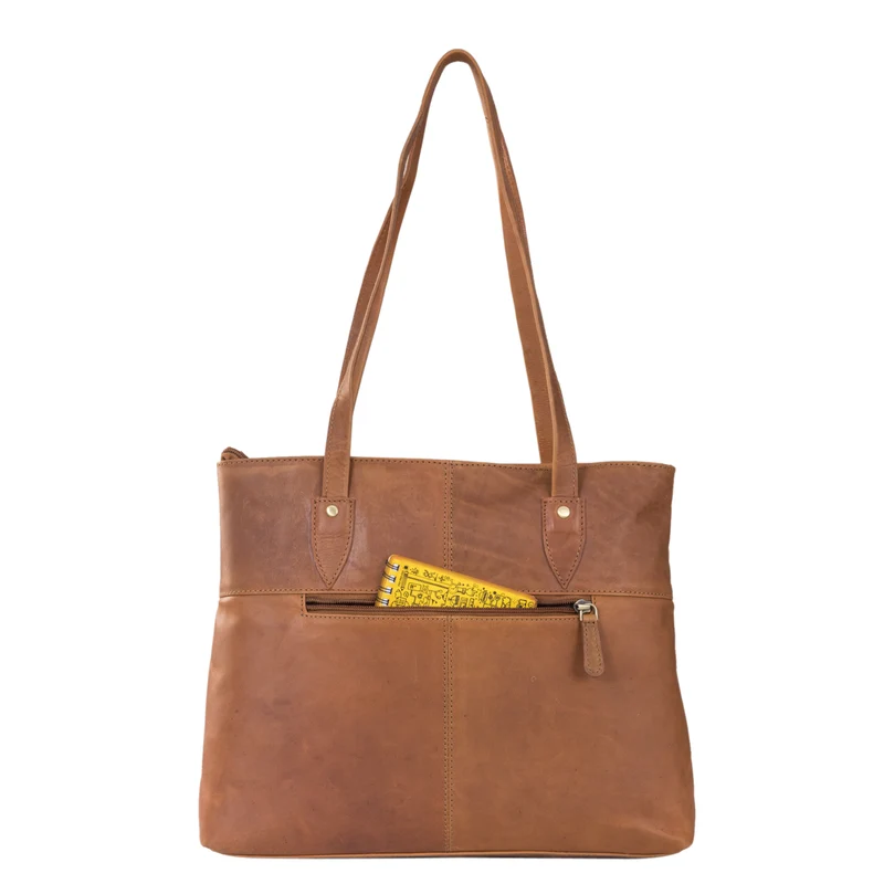 "Brenda" Handtasche Damen Groß aus Leder