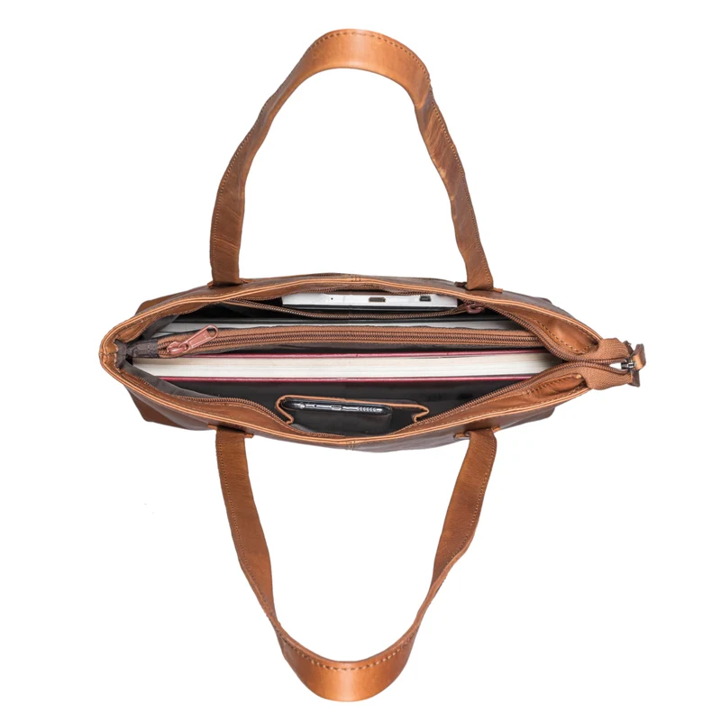 "Brenda" Handtasche Damen Groß aus Leder
