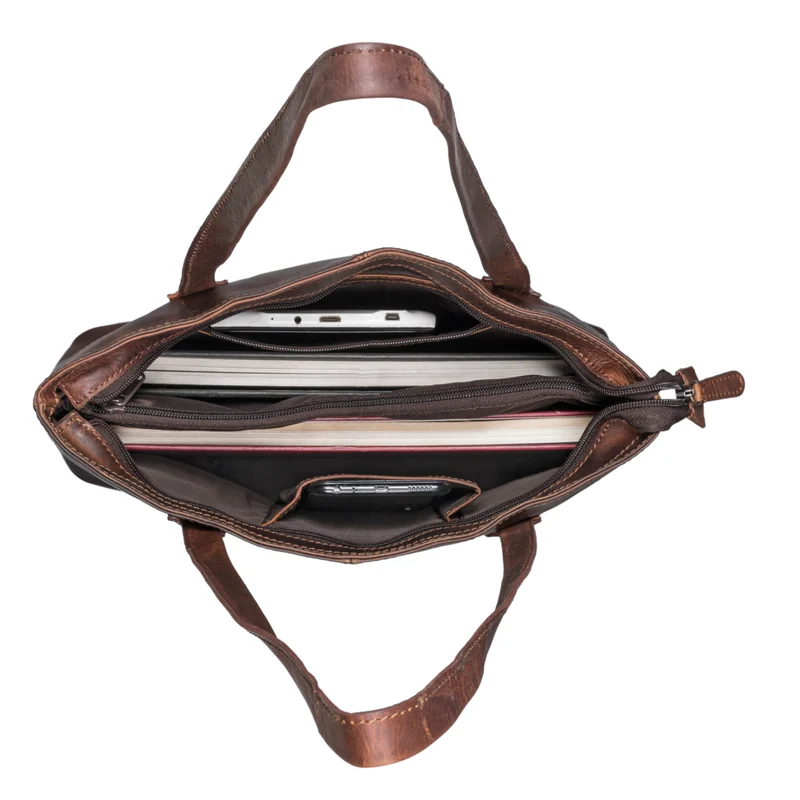 "Brenda" Handtasche Damen Groß aus Leder