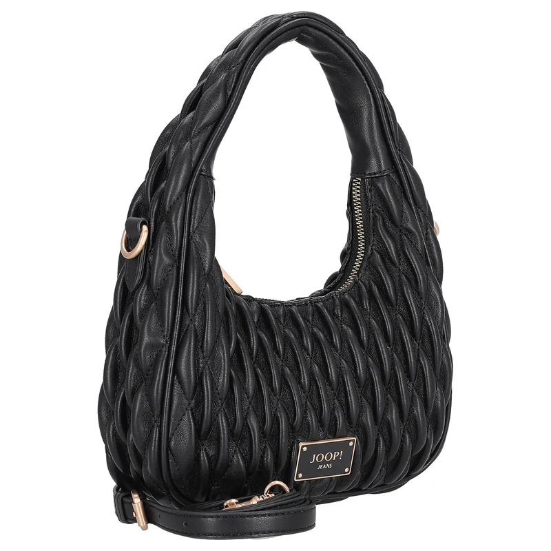 Joop Jeans Women Ruga Denise Hobo - Schultertasche 20 cm (black)