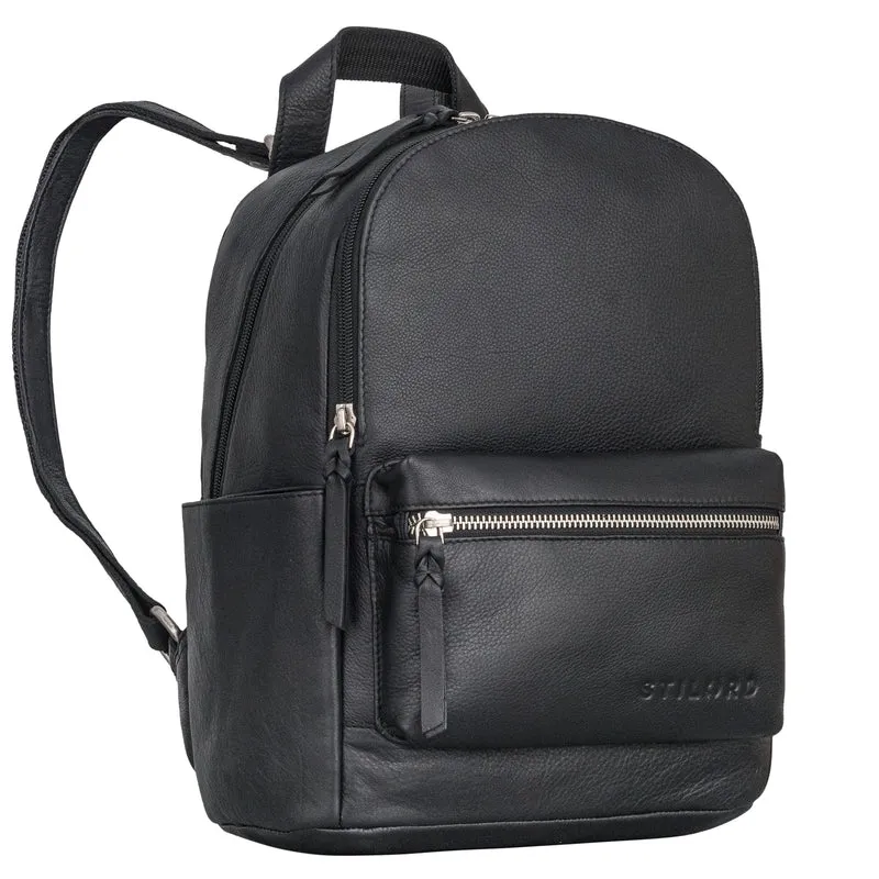 "Karolina" Lederrucksack Damen Sportlich