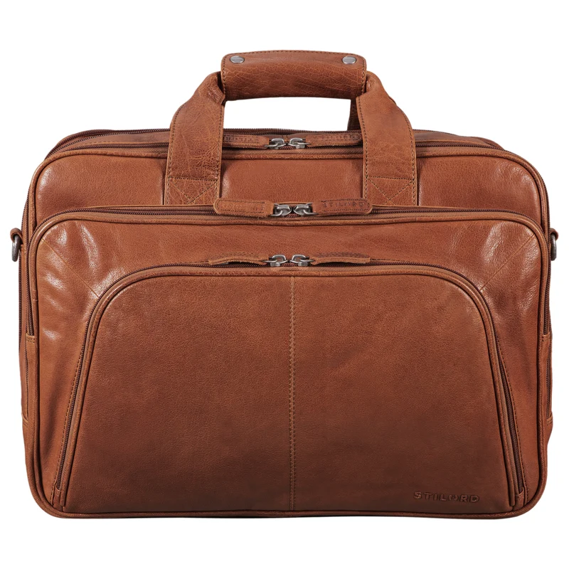 B-WARE "Calisto" Extra Große Arbeitstasche Leder Vintage