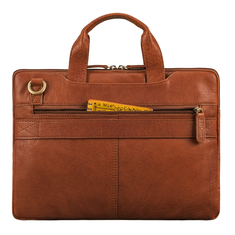 "Ross" Vintage Laptoptasche 13,3 Zoll Schmal