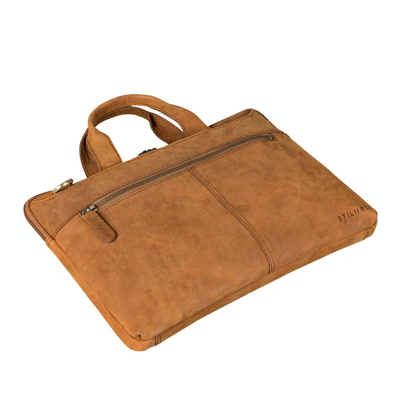 "Ross" Vintage Laptoptasche 13,3 Zoll Schmal