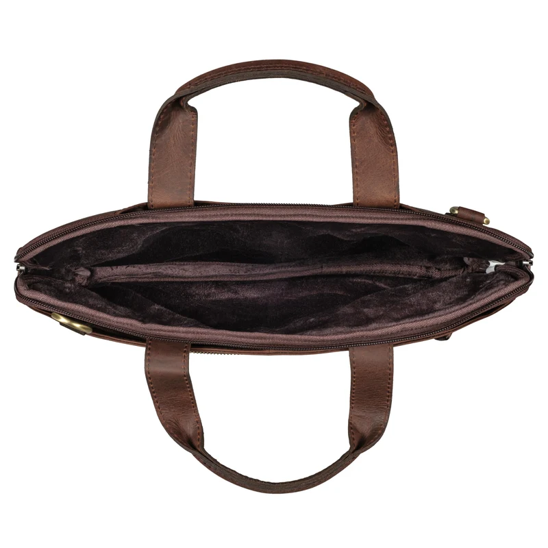 "Ross" Vintage Laptoptasche 13,3 Zoll Schmal