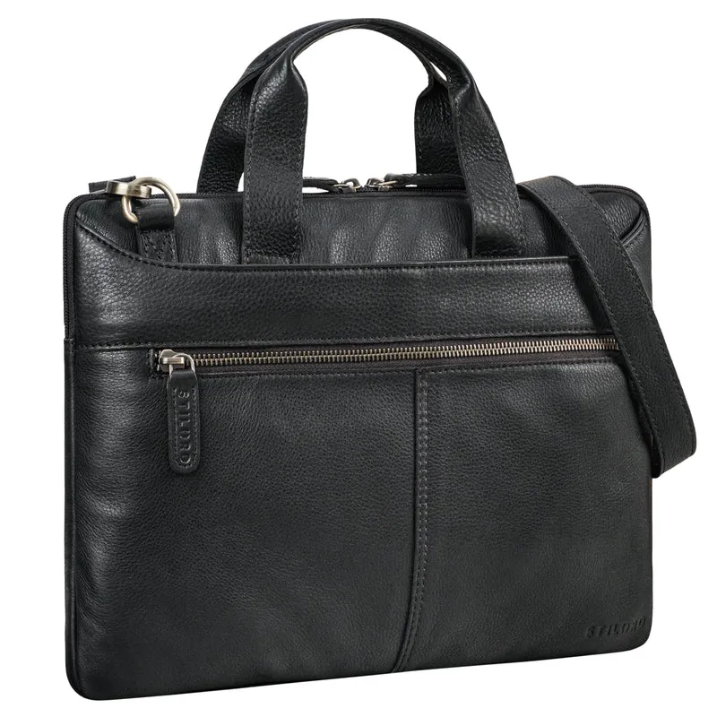 "Ross" Vintage Laptoptasche 13,3 Zoll Schmal