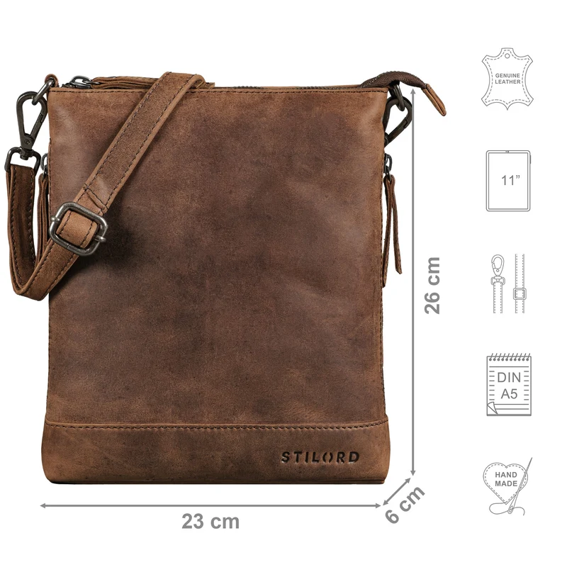 "Koko" Handtasche Damen Weiches Leder Klein