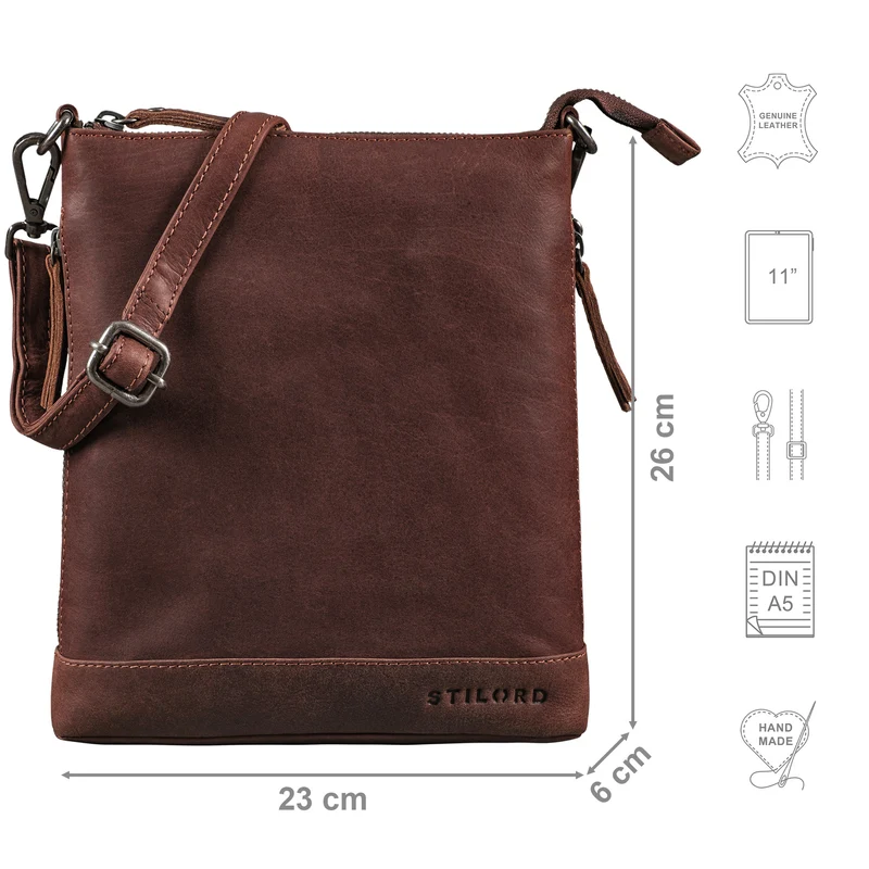 "Koko" Handtasche Damen Weiches Leder Klein