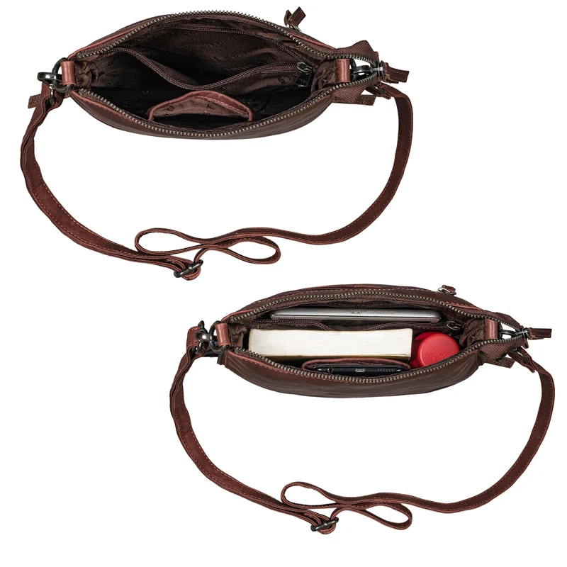 "Koko" Handtasche Damen Weiches Leder Klein