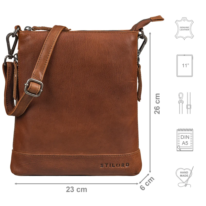 "Koko" Handtasche Damen Weiches Leder Klein