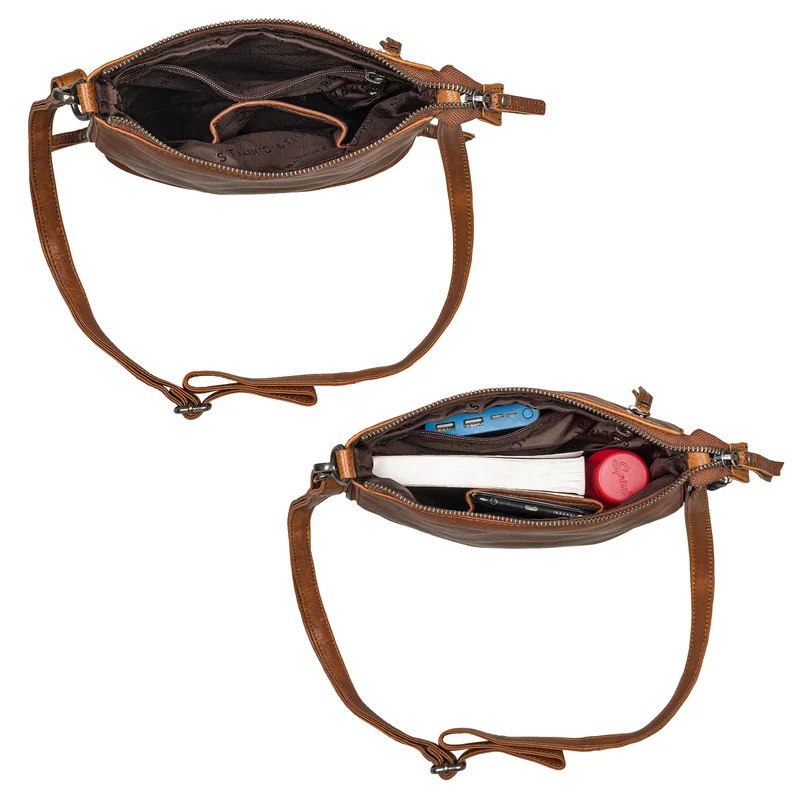 "Koko" Handtasche Damen Weiches Leder Klein