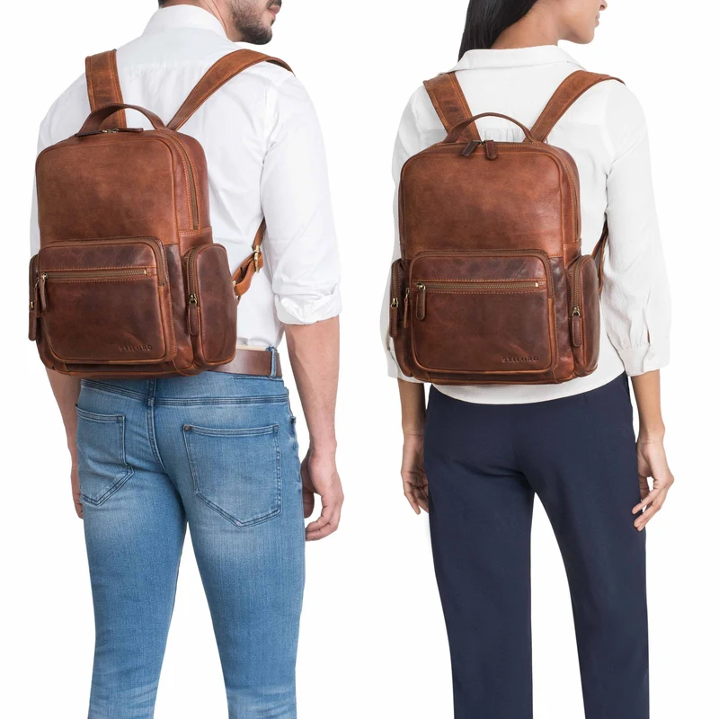 "Raphael" Business Lederrucksack Groß