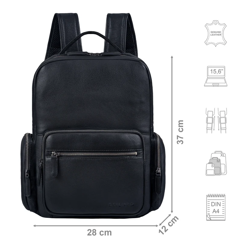 "Raphael" Business Lederrucksack Groß