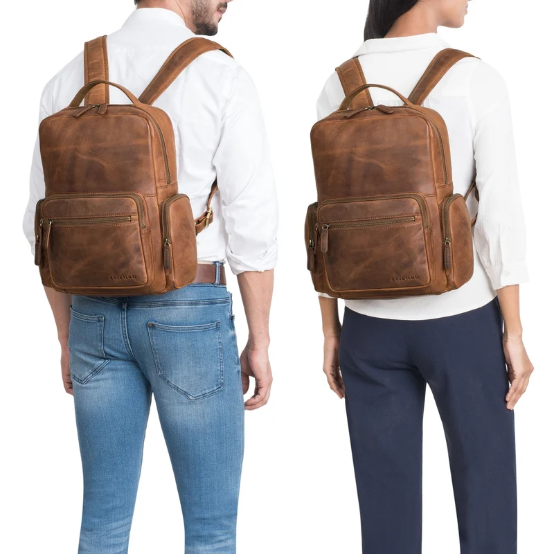"Raphael" Business Lederrucksack Groß