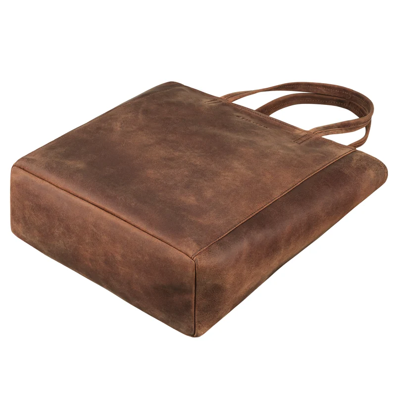 "Chelsea" Vintage Shopper Leder Handtasche Damen Groß