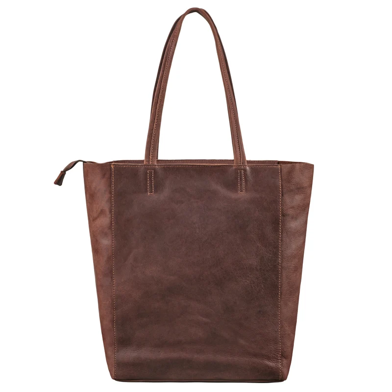 "Chelsea" Vintage Shopper Leder Handtasche Damen Groß