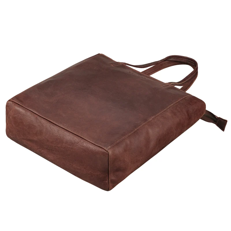 "Chelsea" Vintage Shopper Leder Handtasche Damen Groß