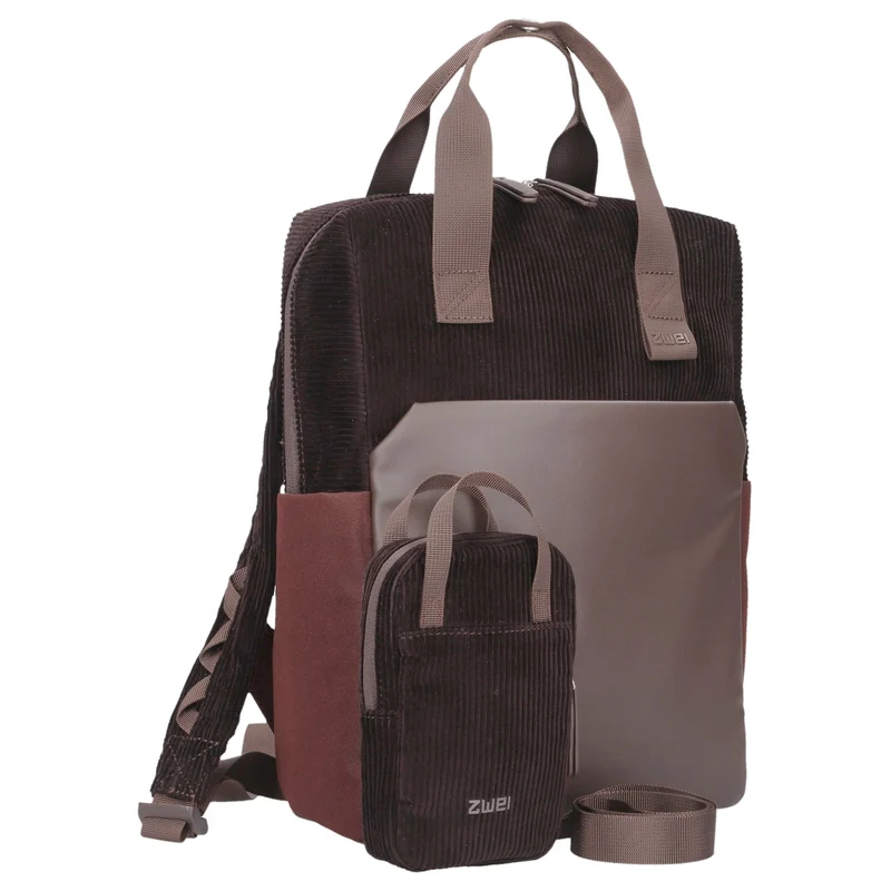 zwei Lou LUR130 - Rucksack 39 cm (cord-espresso)