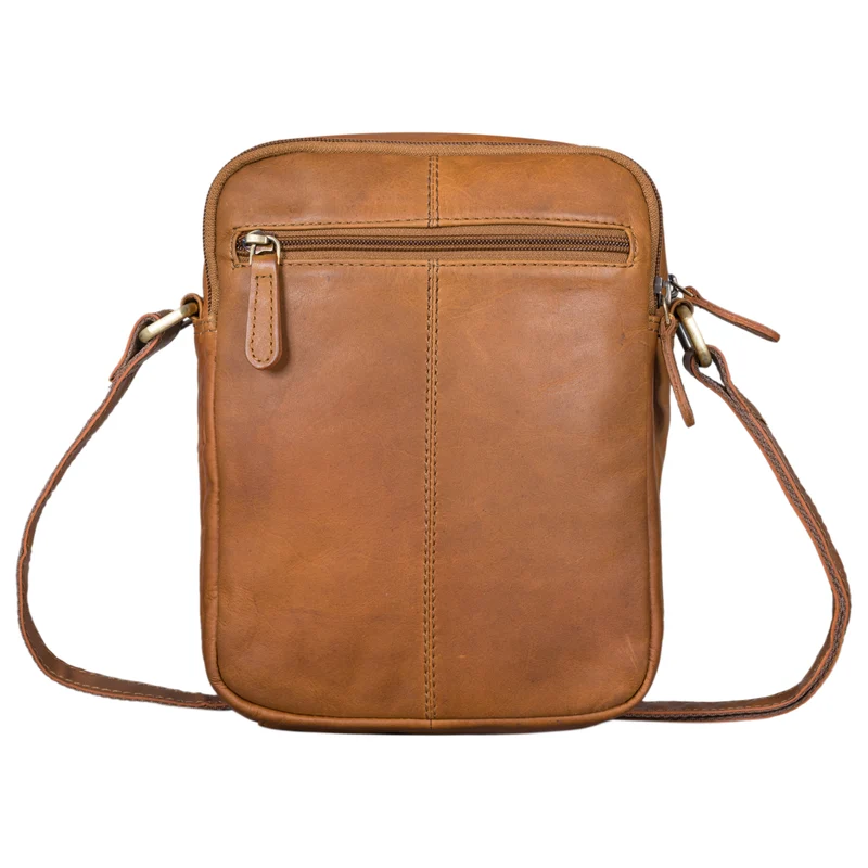 "Godric" Herrentasche zum Umhängen Leder Mittel Arbeit und Freizeit