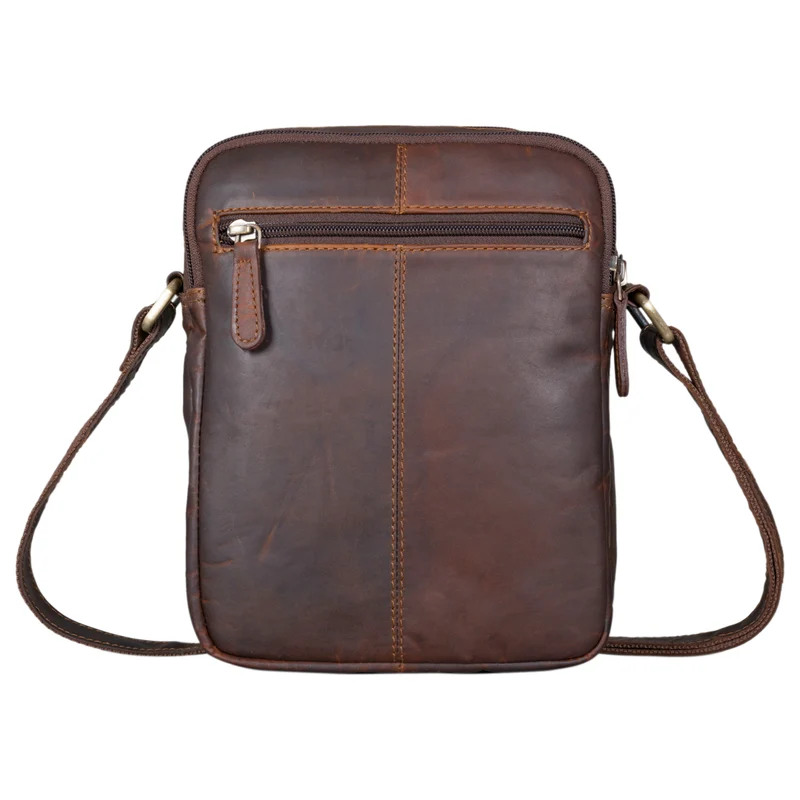 "Godric" Herrentasche zum Umhängen Leder Mittel Arbeit und Freizeit