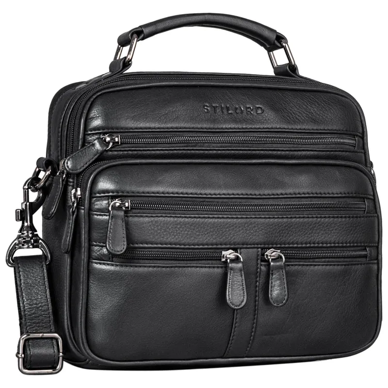 "Veland" Vintage Messenger Bag für Herren Echtleder