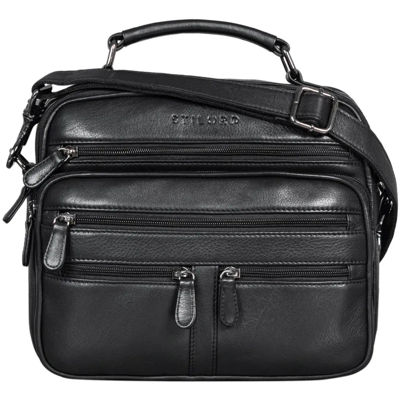 "Veland" Vintage Messenger Bag für Herren Echtleder