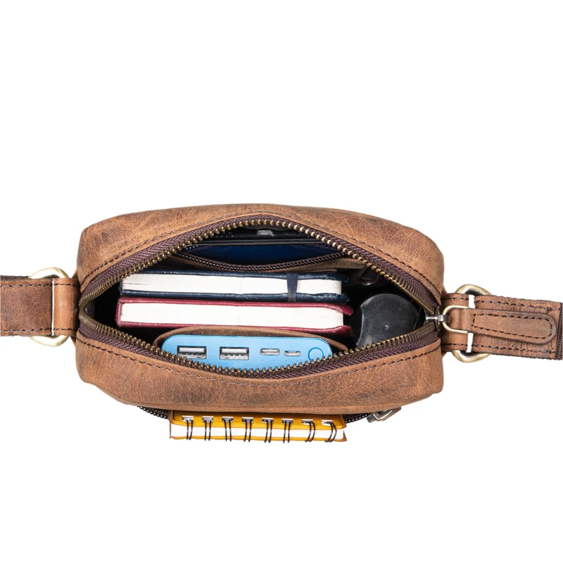 "Björn" Kleine Herren Tasche aus Echtleder