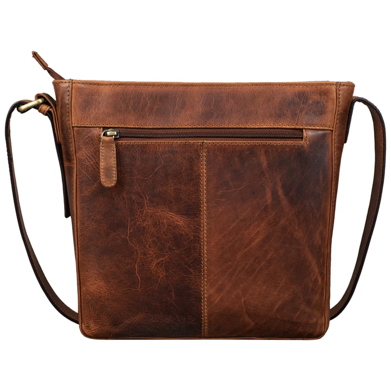 B-WARE "Elaine" Ledertasche zum Umhängen Damen