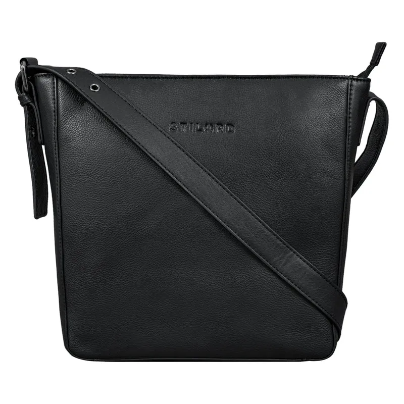 B-WARE "Elaine" Ledertasche zum Umhängen Damen
