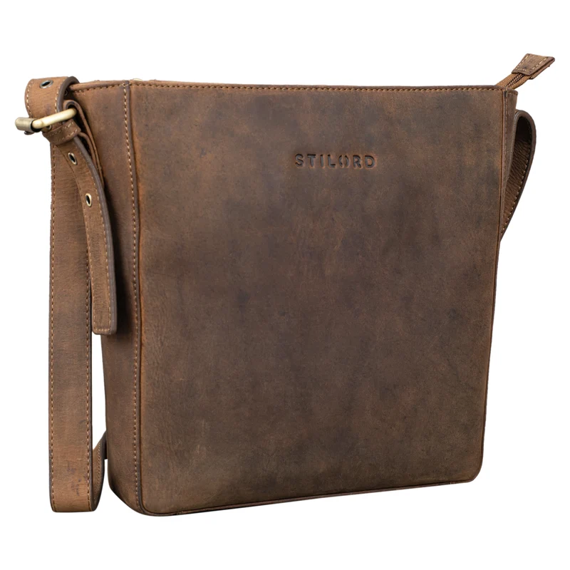 B-WARE "Elaine" Ledertasche zum Umhängen Damen