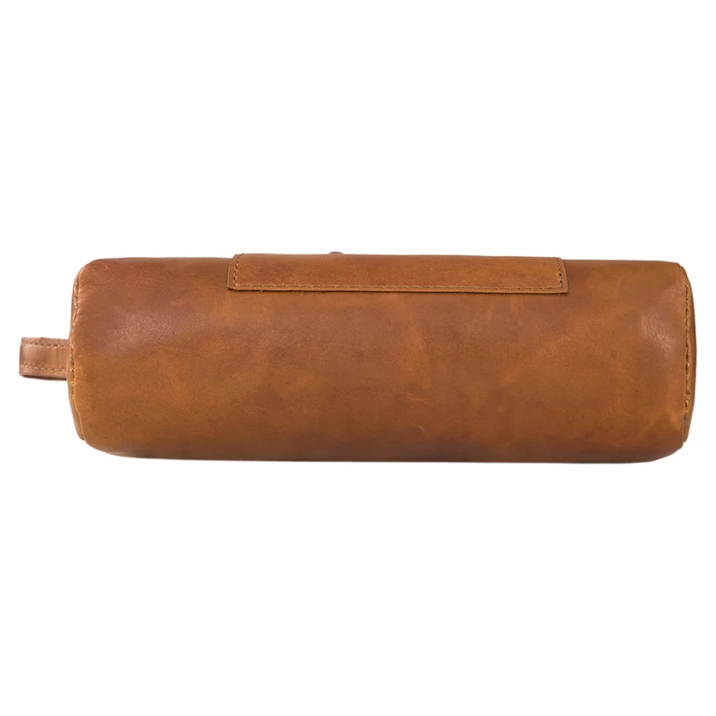 "Ted" Vintage Federpenal Etui Leder klein Unisex