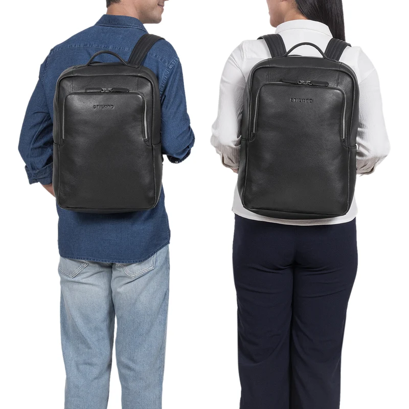 "Sören" Business Rucksack Leder mit Laptop-Fach 15 - 16 Zoll Leder
