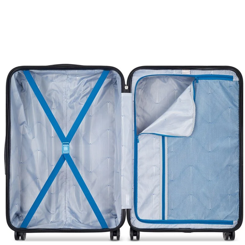 Delsey Paris Comete Plus - 4-Rollen-Trolley 77 cm (schwarz)