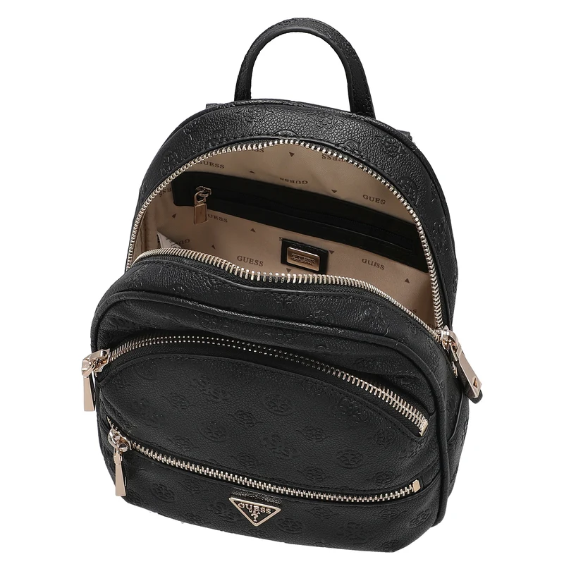 Guess Manhattan ll Backpack - Rucksack 26 cm (black logo)
