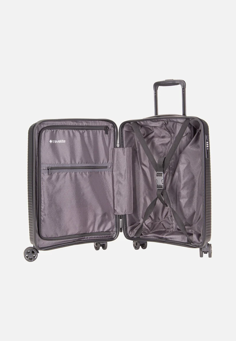 Air Stripe Trolley 4w S Black - Koffer