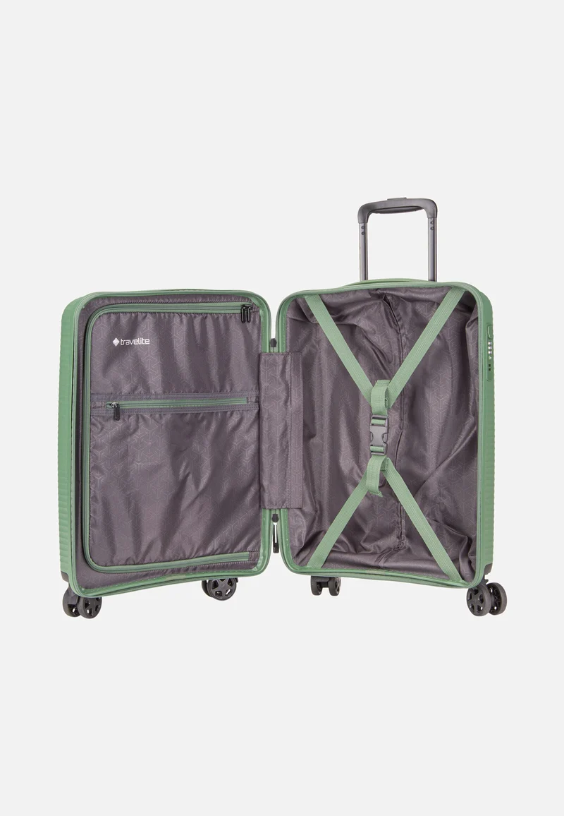 Air Stripe Trolley 4w S Green - Koffer