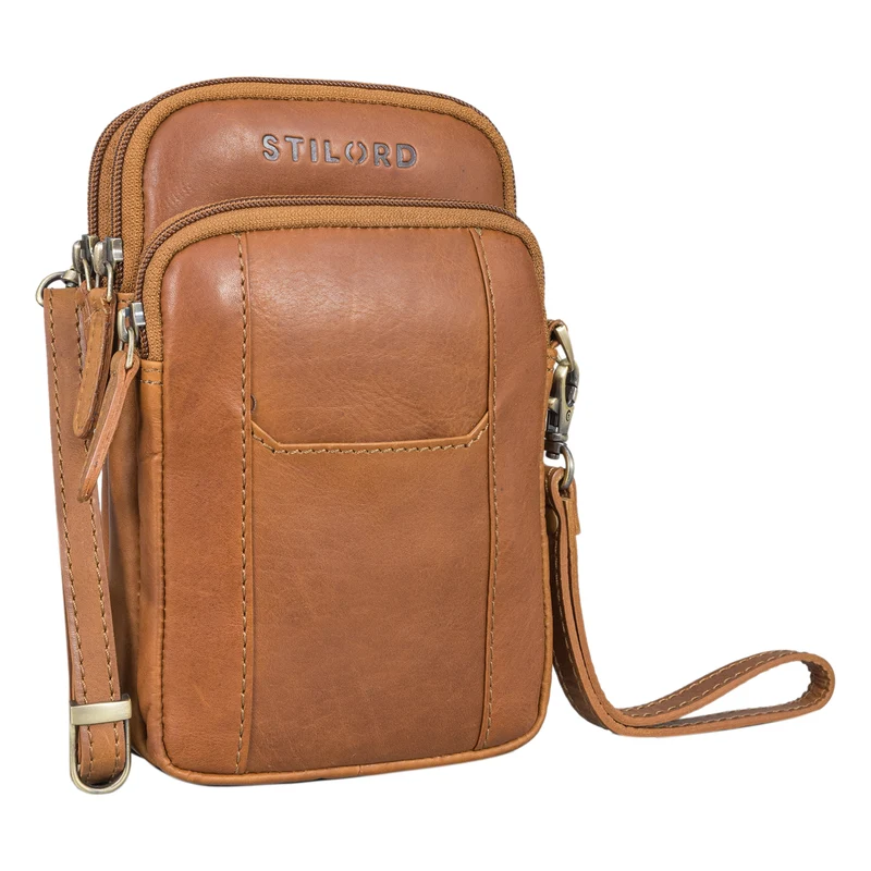 "Tertius" 3-in-1 Herren Umhängetasche Handgelenktasche Gürteltasche